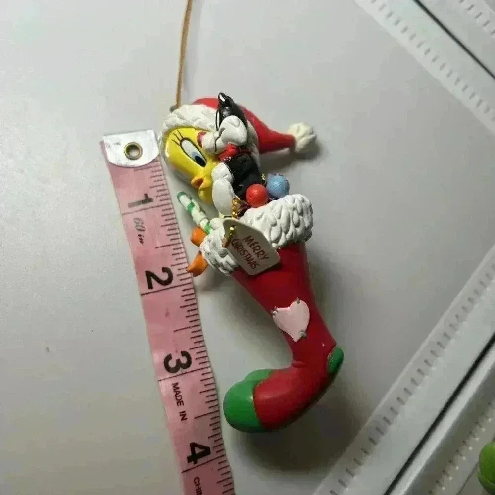 Vintage Looney Tunes 1999-98 Tweety Bird and Sylvester Bugs Bunny Christmas - Picture 4 of 7